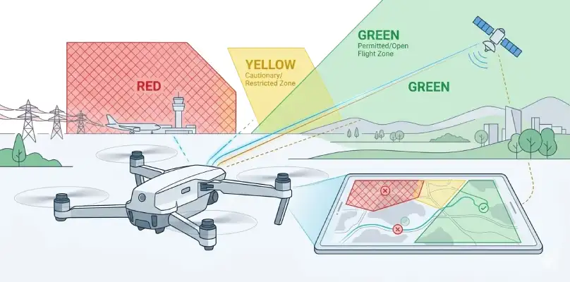 Rules for drones and flying